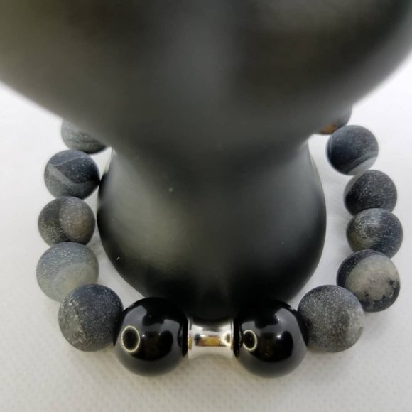 Men's Stretch Bracelet - Picture 2 of 3